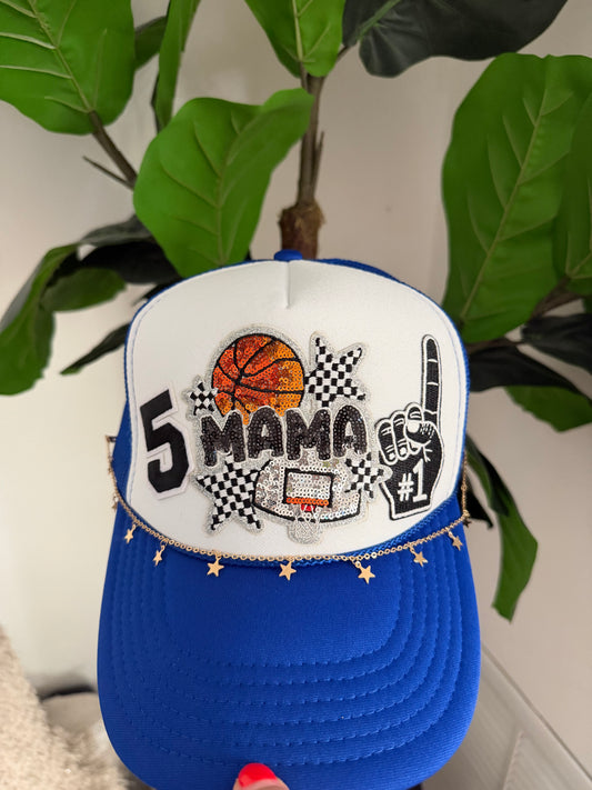 Glitter Basketball Mom